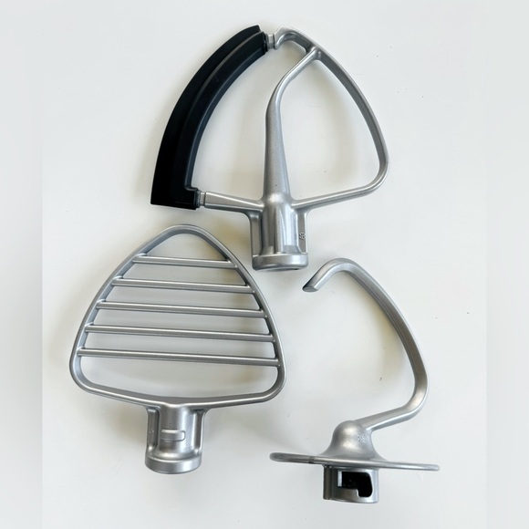 KitchenAid brand beater set for tilt head 5 qt mixer. Set of 3. - Picture 1 of 11